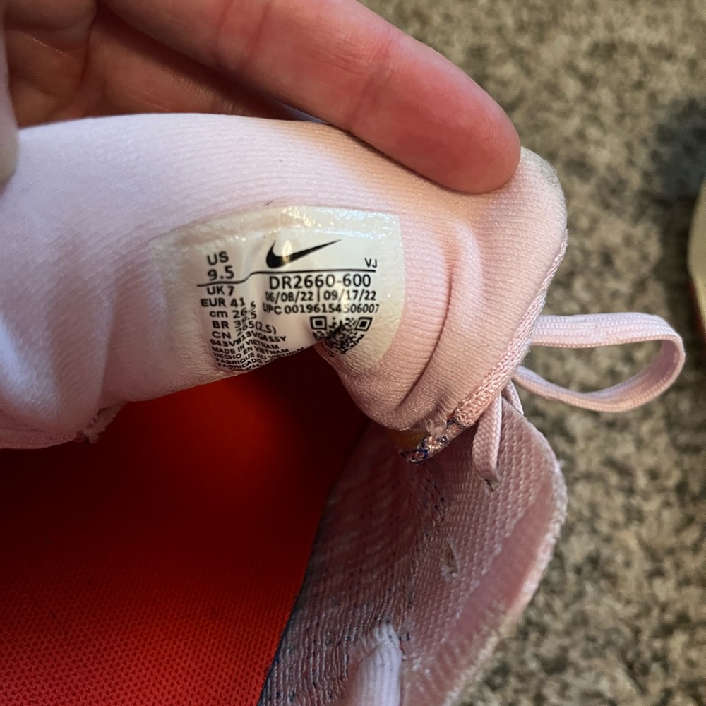 Nike ZoomX Invincible Run 3 Pink Foam Racer Blue - Picture 7 of 7